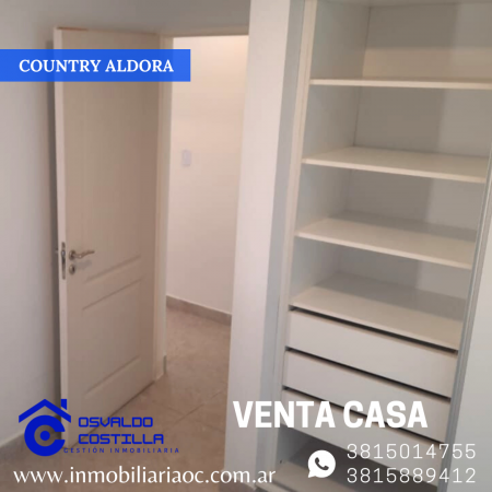 Venta hermosa casa en Country Aldora