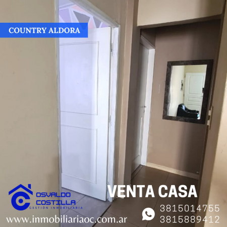 Venta hermosa casa en Country Aldora