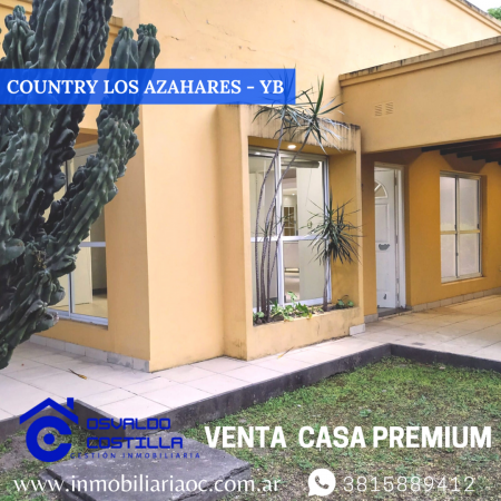 Venta de casa Premium en Country Los Azahares - YB
