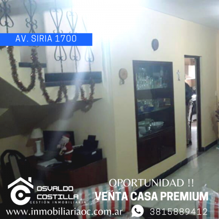 Venta de Casa Premium con local comercial - Av. Siria al 1700