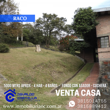 Venta de hermosa Casa en Raco