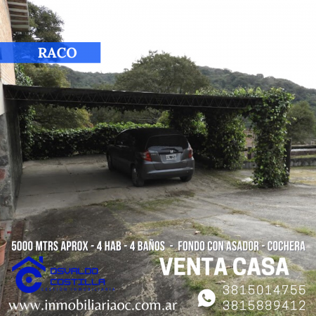Venta de hermosa Casa en Raco