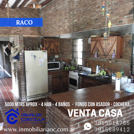 Venta de hermosa Casa en Raco