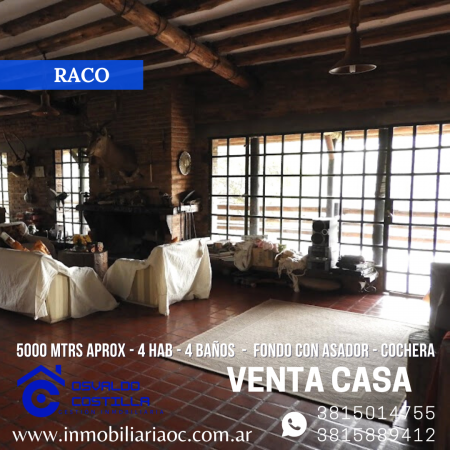 Venta de hermosa Casa en Raco