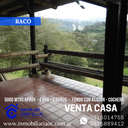 Venta de hermosa Casa en Raco