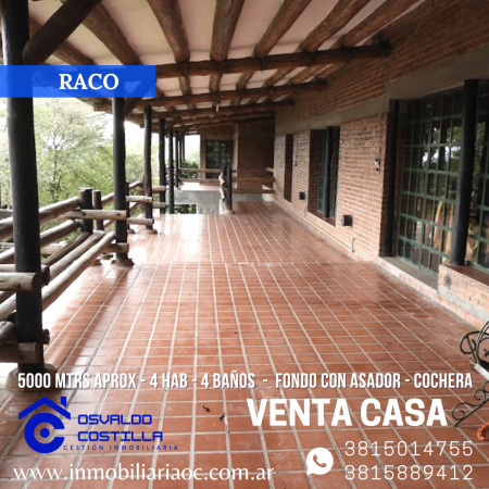 Venta de hermosa Casa en Raco