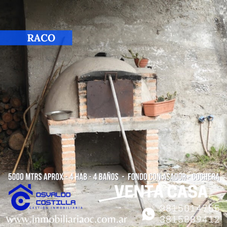 Venta de hermosa Casa en Raco