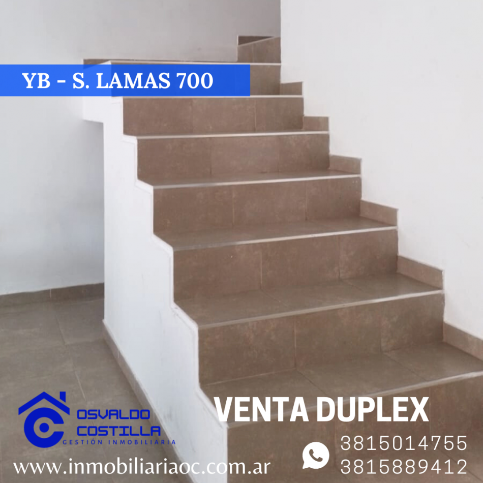 Venta de duplex en Yerbabuena- Saavedra Lamas 700