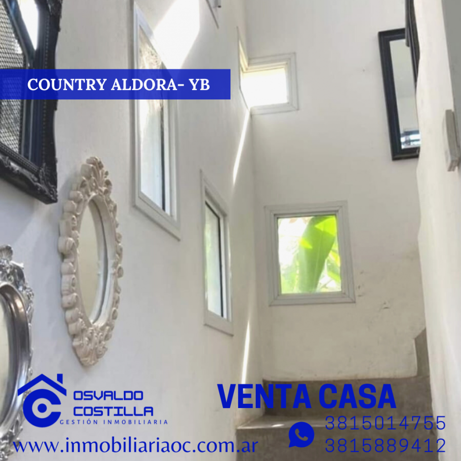 En venta villa familiar de 2 hab. en Country Aldora