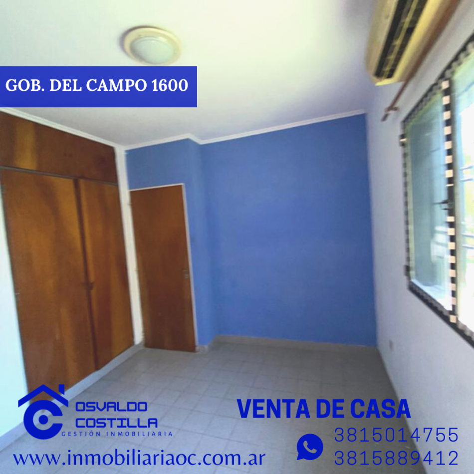 Venta de Hermosa casa alt. Gobernador del campo 1600