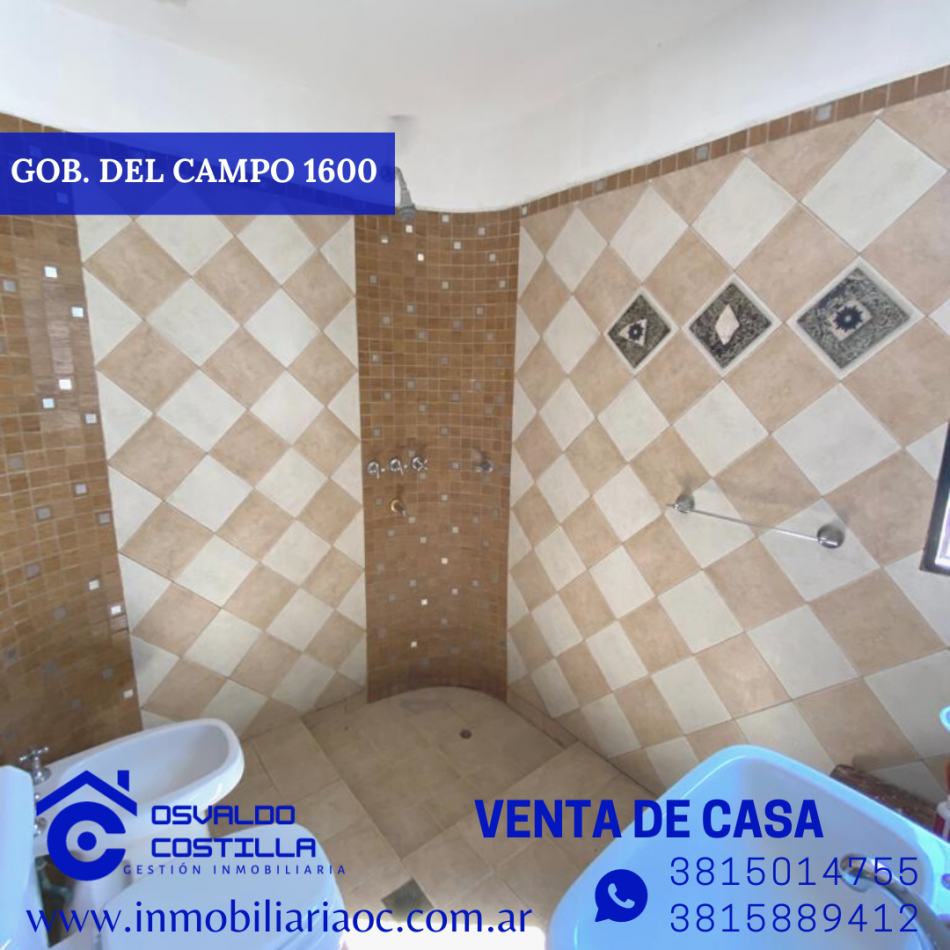 Venta de Hermosa casa alt. Gobernador del campo 1600