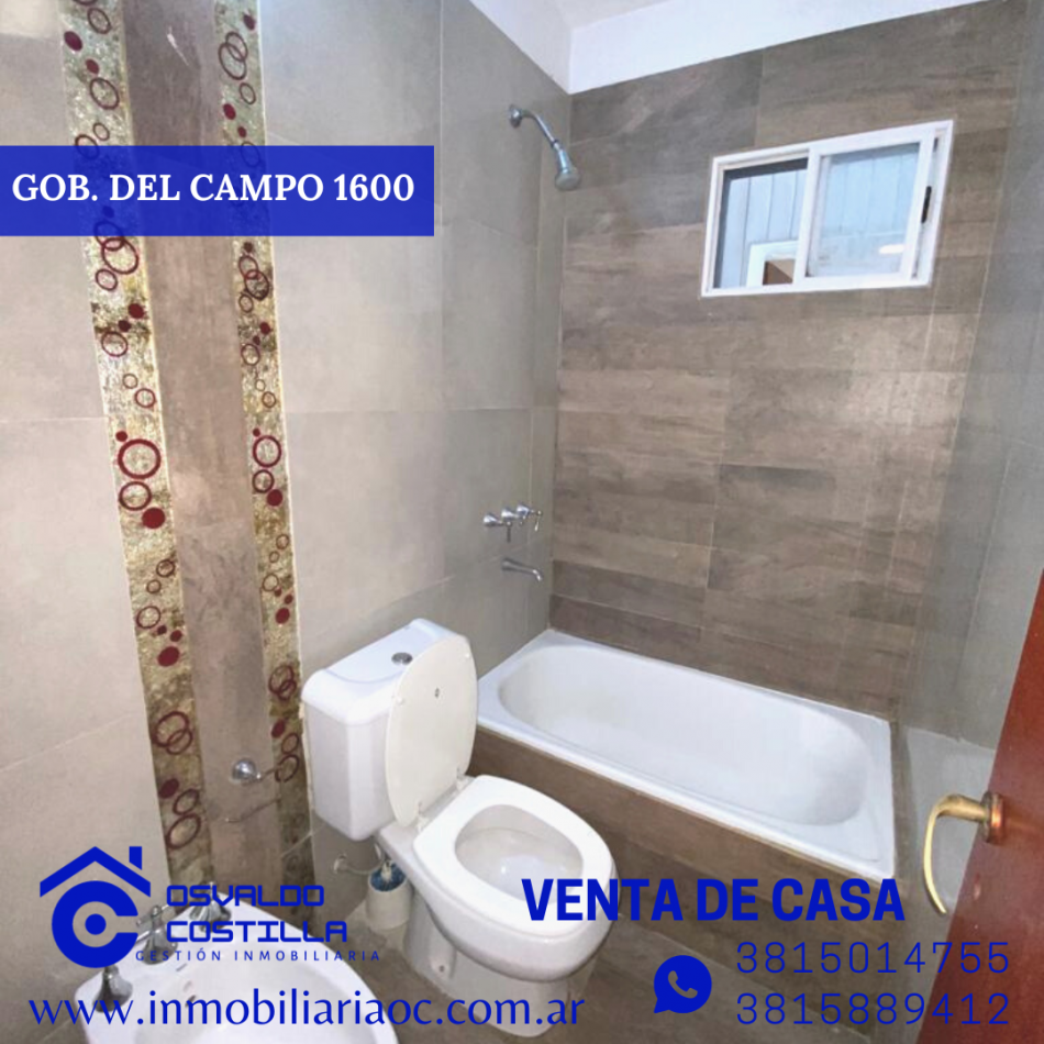 Venta de Hermosa casa alt. Gobernador del campo 1600