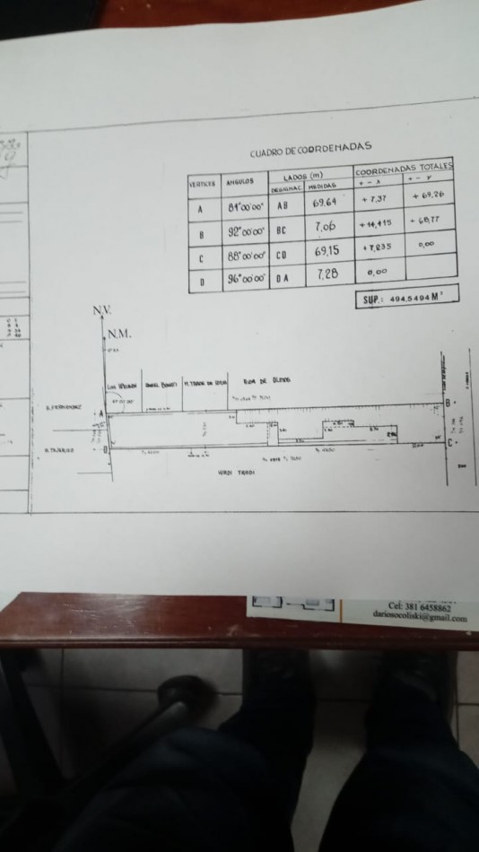 IMPORTANTE TERRENO VENDEMOS/PERMUTAMOS POR M2.